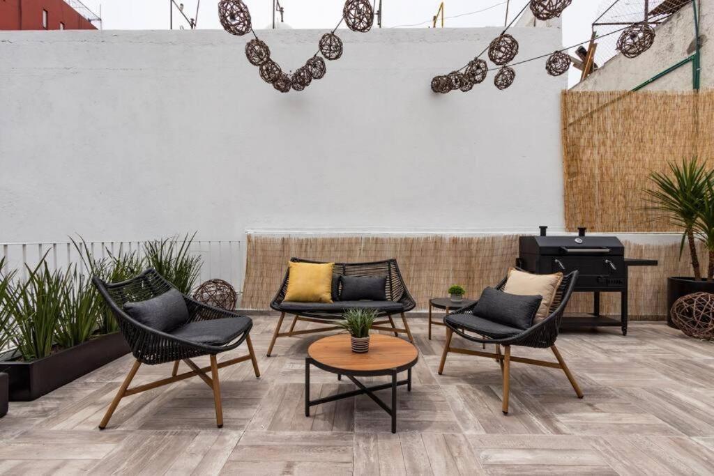1 - Loft Privado Cama King Size Roma Sur Apartment Mexico City
